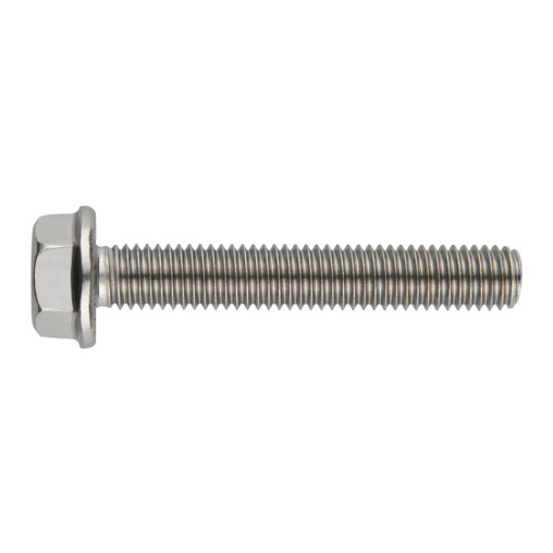 DIN-6921 A2 - VITE ESAGONALE ZIGRINATA 08X020 ( 200 u.)